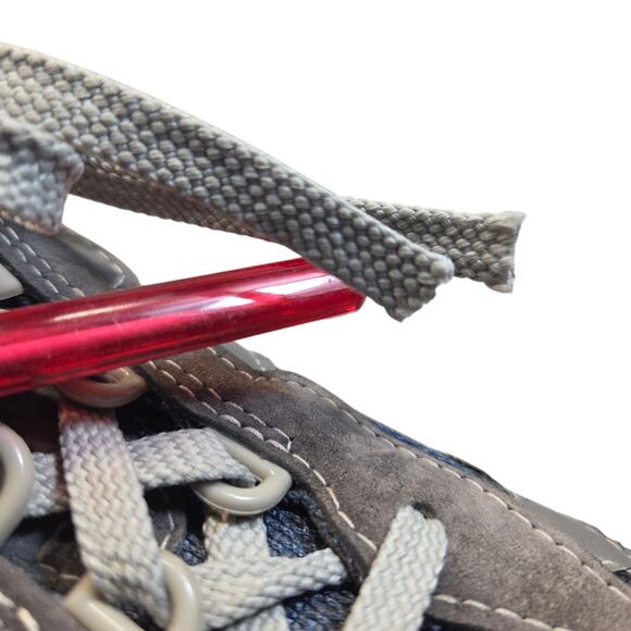 SAS Journey Tour Leather Mesh Walking Men Shoes Size 13.5 S Gray/Blu Walking - Picture 13 of 14